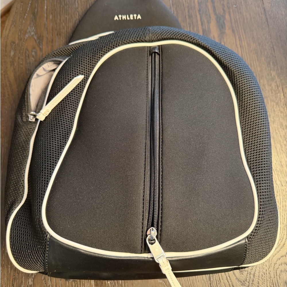 Athleta Black and White Men's Backpack